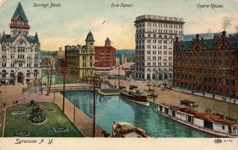 Early Months of Erie Canal Navigation in Syracuse